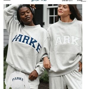 PARKE sweatshirt mockneck *used*